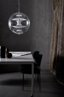 Verpan Globe, Glass pendel Ø40 af Verner Panton><noscript><img width=