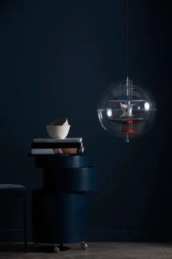 Verpan Globe, Glass pendel Ø40 af Verner Panton><noscript><img width=