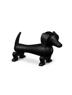 Kay Bojesen Gravhund mørkbejdset, lille af> Gaver Til Ham|Figurer