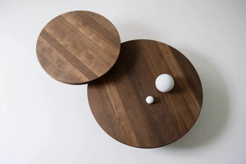 DK3 Groove Coffee Table Ø80 fra> Sofaborde