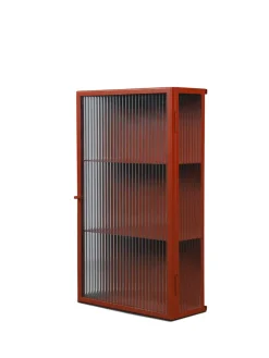 Ferm Living Haze Wall Cabinet, oxide red fra><noscript><img width=