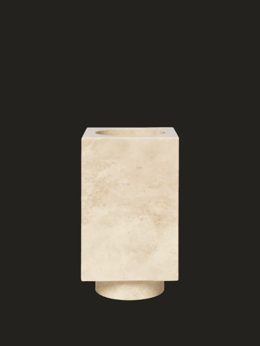 Ferm Living Hew vase, travertin fra> Gaver Til Hende|Vaser