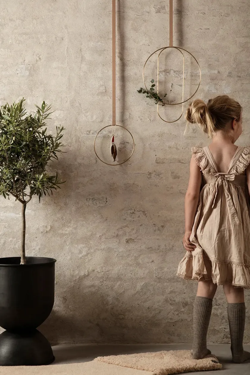 Ferm Living Hourglass Pot, cashmere fra> Vaser