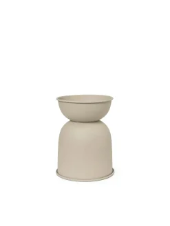 Ferm Living Hourglass Pot, cashmere fra><noscript><img width=