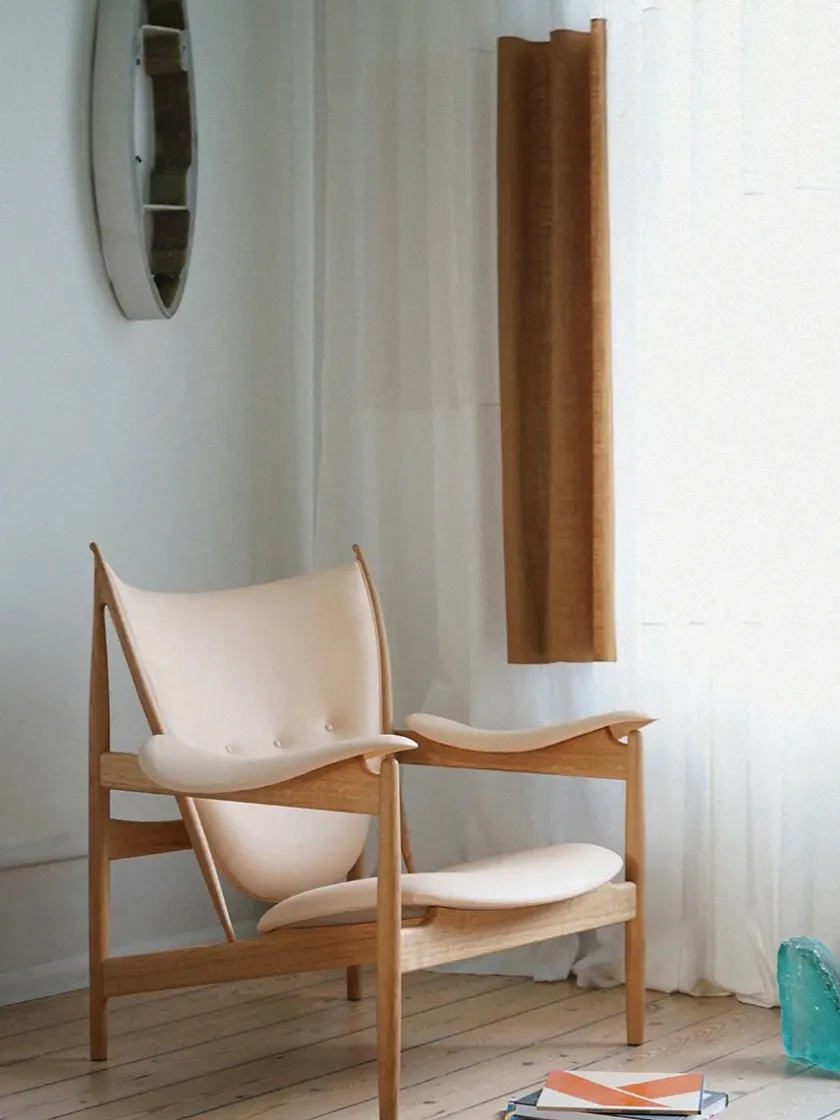 House of Finn Juhl Høvdingestol, eg olie af Finn Juhl> Lænestole