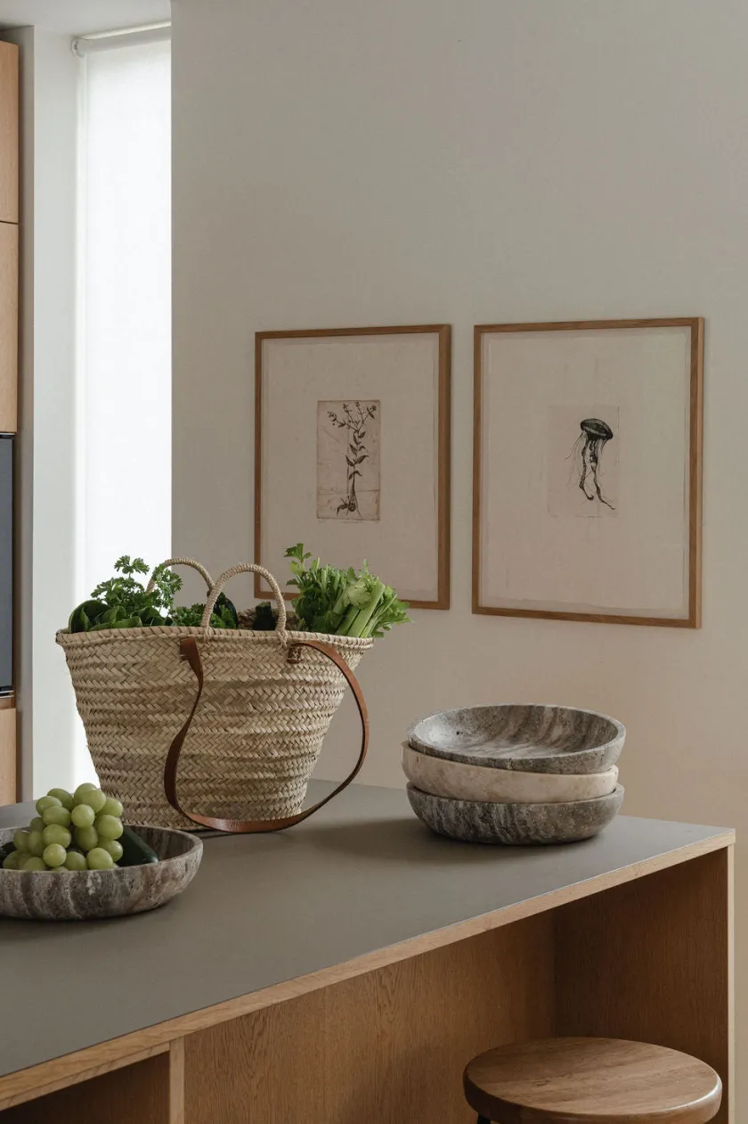 Wabi Sabi Nordic Hyben Skål, travertin silver fra> Gaver Til Hende|Service