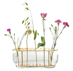 Fritz Hansen Ikebana Vase Long, messing af Jaime Hayon><noscript><img width=