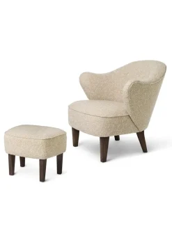 Audo Copenhagen Ingeborg med Fodskammel, sahara fra><noscript><img width=
