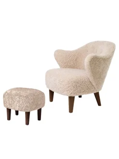 Audo Copenhagen Ingeborg med Fodskammel, sahara fra><noscript><img width=