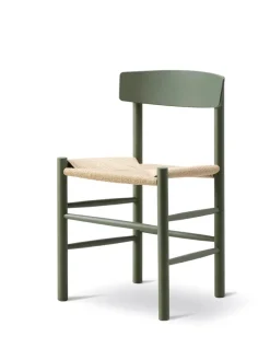 Fredericia Furniture J39 Folkestolen, heritage red af Børge Mogensen><noscript><img width=