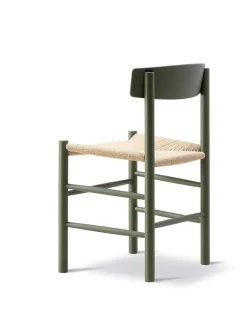 Fredericia Furniture J39 Folkestolen, heritage red af Børge Mogensen><noscript><img width=
