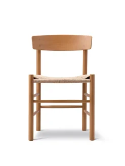 Fredericia Furniture J39 Folkestolen, heritage red af Børge Mogensen><noscript><img width=