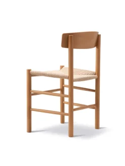 Fredericia Furniture J39 Folkestolen, heritage red af Børge Mogensen><noscript><img width=