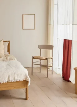 Fredericia Furniture J39 Folkestolen, Khaki grøn af Børge Mogensen><noscript><img width=