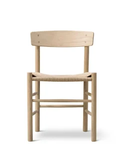 Fredericia Furniture J39 Folkestolen, lys olieret eg af Børge Mogensen><noscript><img width=