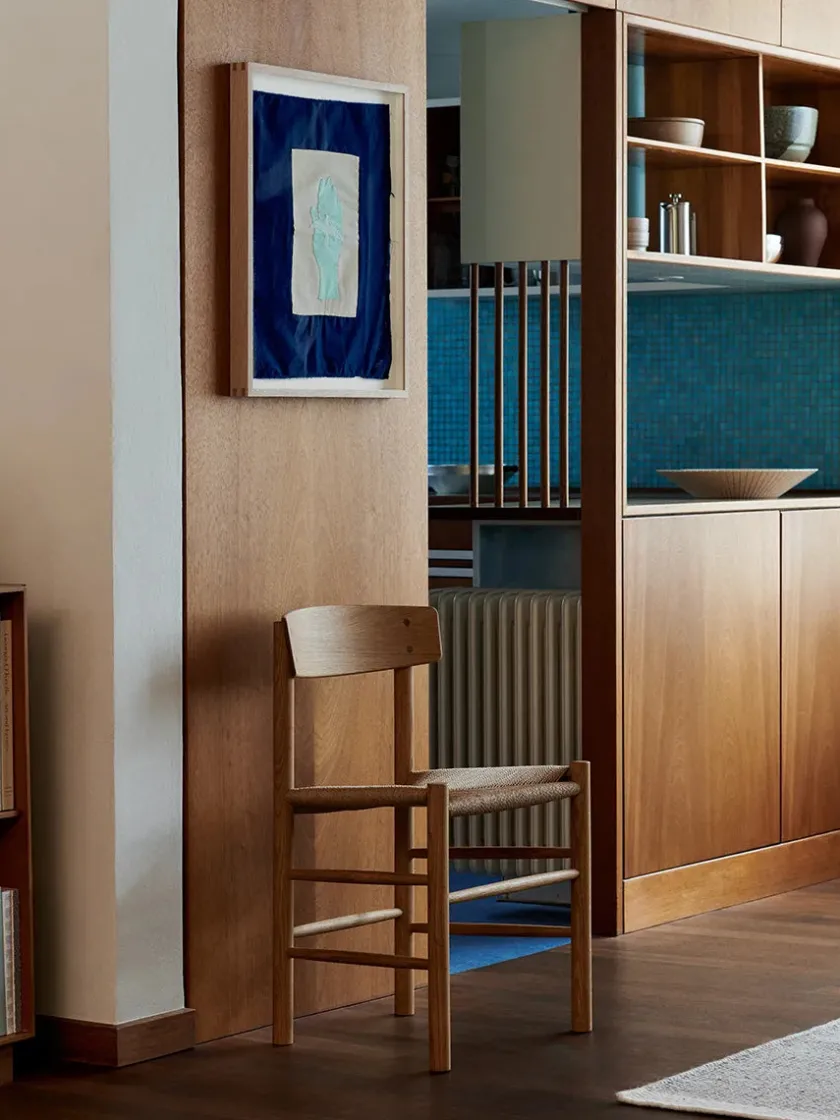 Fredericia Furniture J39 Folkestolen, olieret eg af Børge Mogensen> Spisebordsstole