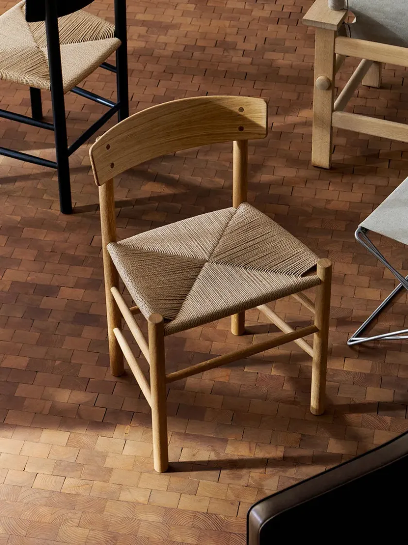 Fredericia Furniture J39 Folkestolen, olieret eg af Børge Mogensen> Spisebordsstole
