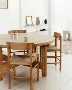 Fredericia Furniture J39 Folkestolen, Pebble grey af Børge Mogensen><noscript><img width=