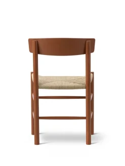 Fredericia Furniture J39 Folkestolen, Vintage lakeret af Børge Mogensen><noscript><img width=