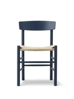 Fredericia Furniture J39 Folkestolen, Vintage lakeret af Børge Mogensen><noscript><img width=