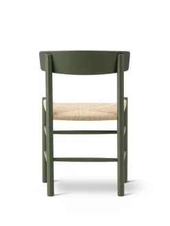 Fredericia Furniture J39 Folkestolen, Vintage lakeret af Børge Mogensen><noscript><img width=