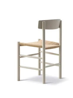 Fredericia Furniture J39 Folkestolen, Vintage lakeret af Børge Mogensen><noscript><img width=