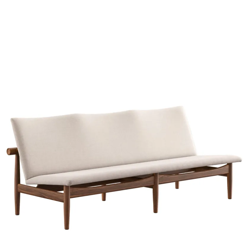House of Finn Juhl Japan 3 pers. sofa, eg klar olie af Finn Juhl> Sofaer