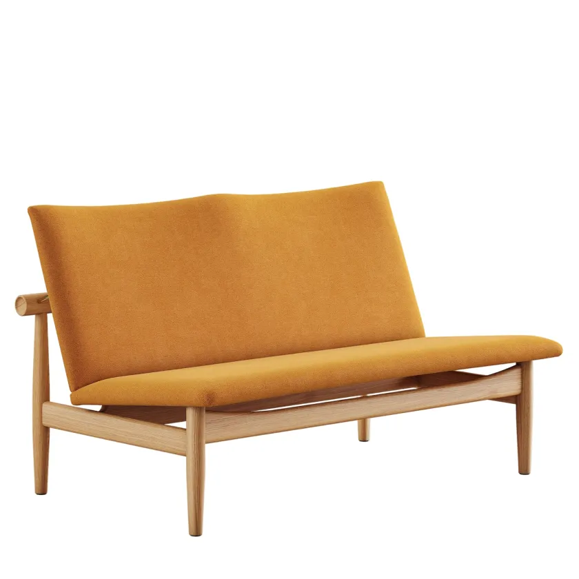 House of Finn Juhl Japan 2 pers. sofa, eg klar olie af Finn Juhl> Sofaer