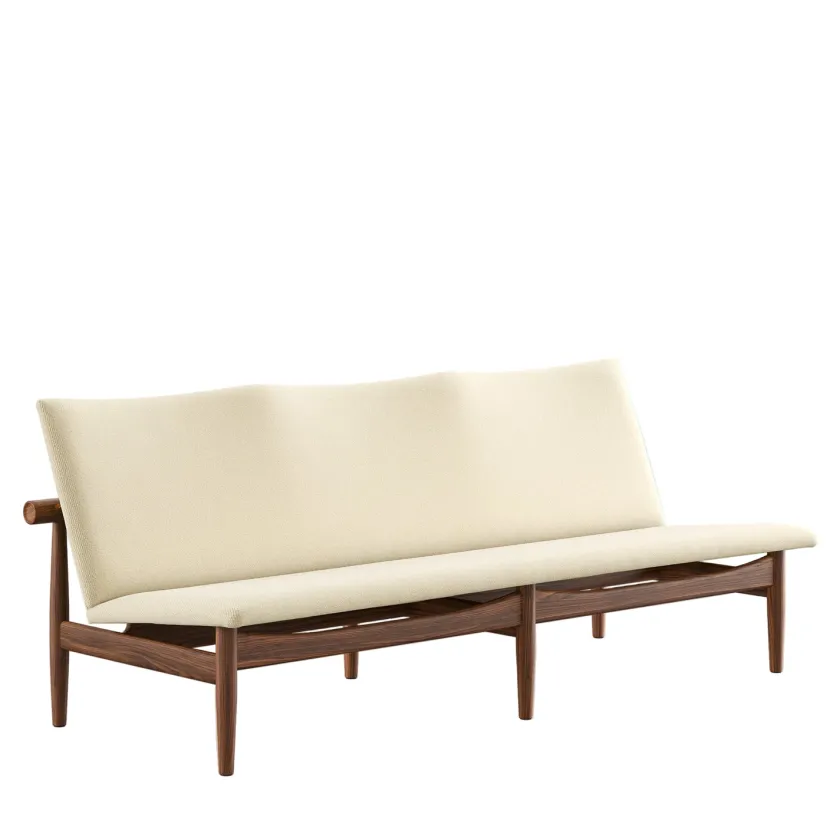 House of Finn Juhl Japan 3 pers. sofa, valnød af Finn Juhl> Sofaer