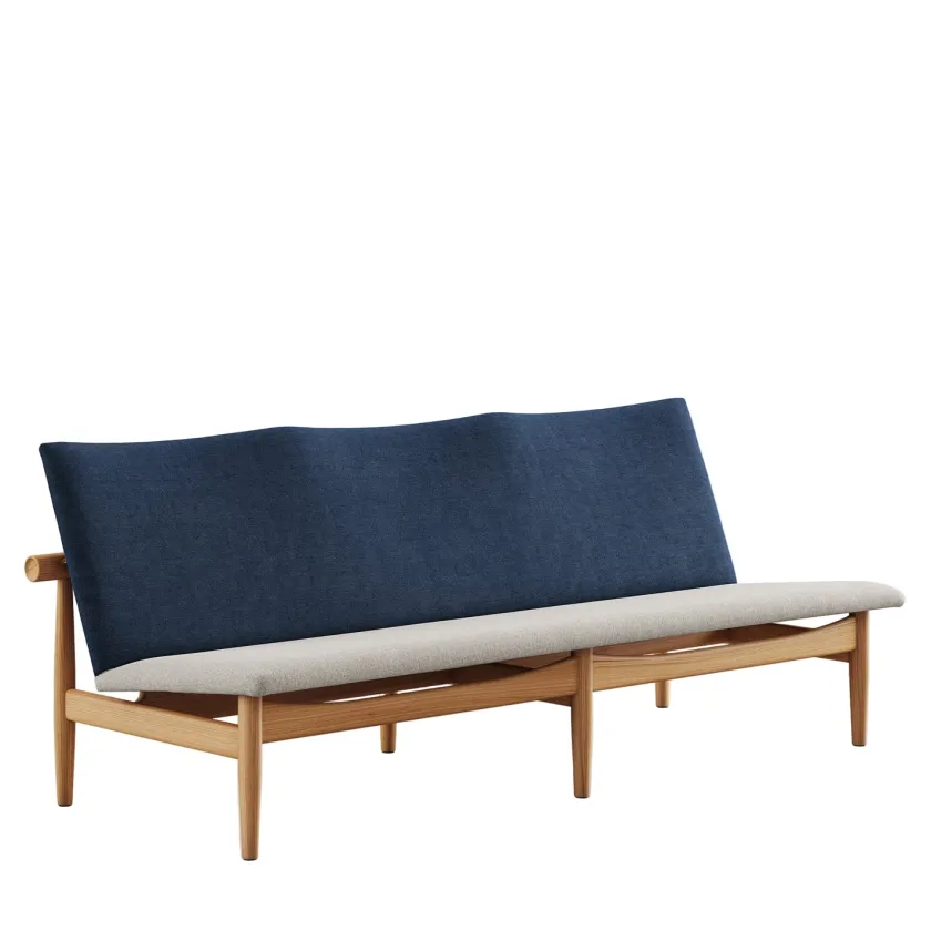 House of Finn Juhl Japan 3 pers. sofa, valnød af Finn Juhl> Sofaer