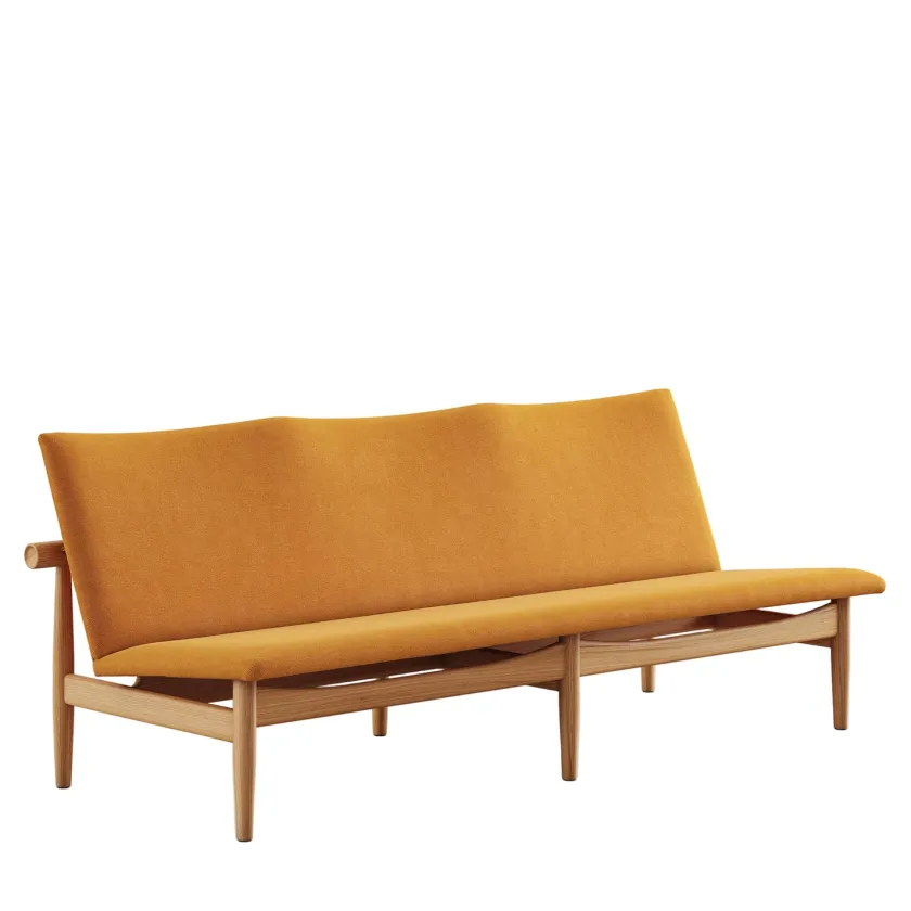 House of Finn Juhl Japan 3 pers. sofa, valnød af Finn Juhl> Sofaer