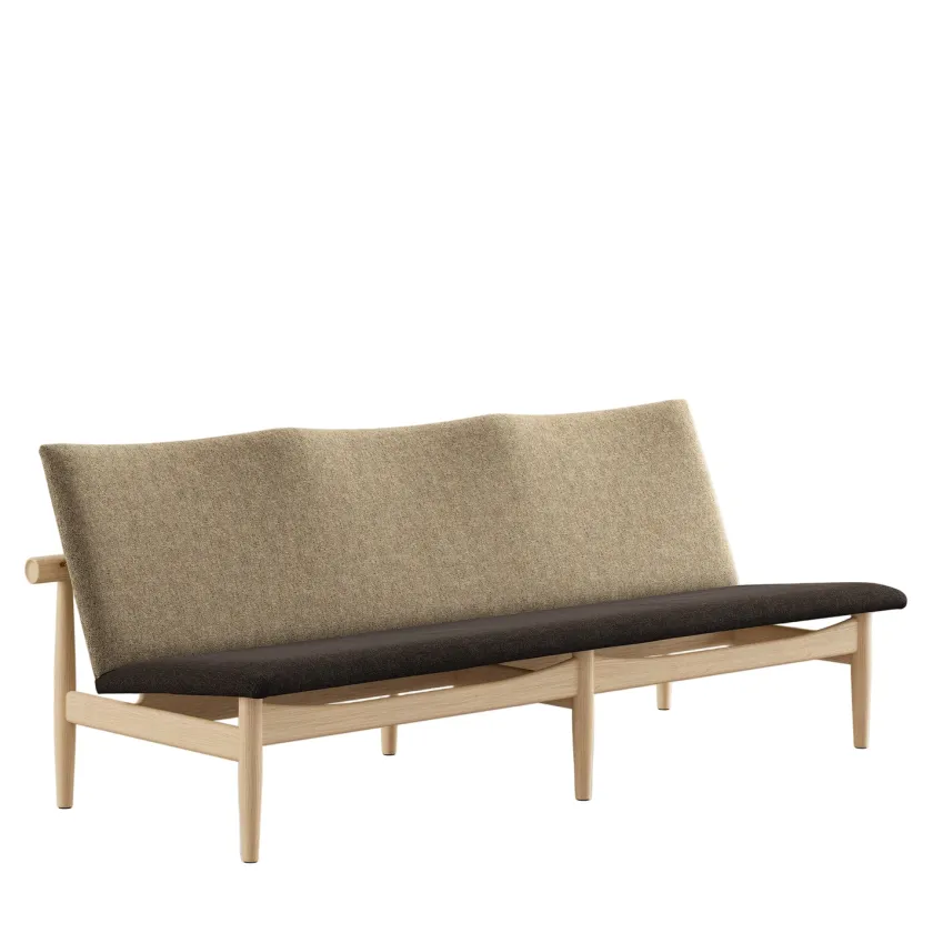 House of Finn Juhl Japan 3 pers. sofa, valnød af Finn Juhl> Sofaer