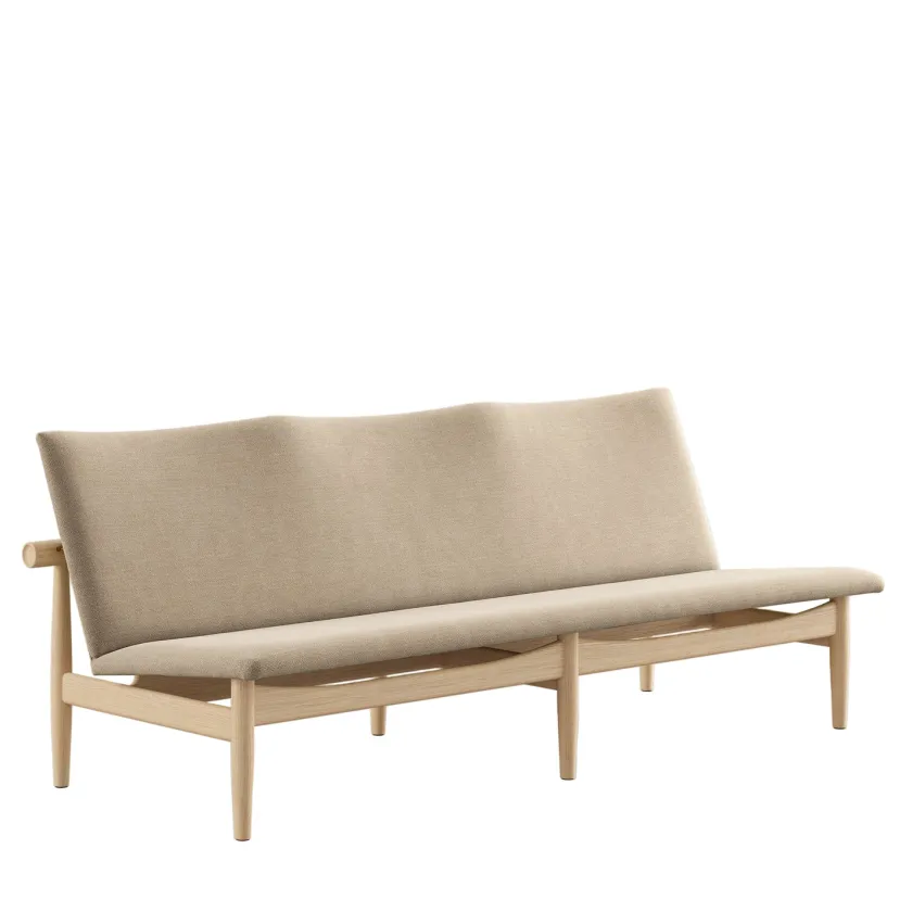 House of Finn Juhl Japan 3 pers. sofa, valnød af Finn Juhl> Sofaer