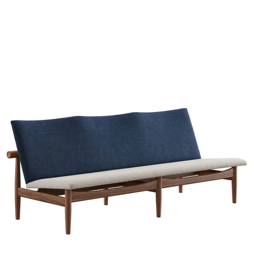 House of Finn Juhl Japan 3 pers. sofa, valnød af Finn Juhl> Sofaer