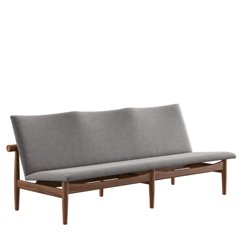 House of Finn Juhl Japan 3 pers. sofa, valnød af Finn Juhl> Sofaer