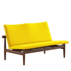 House of Finn Juhl Japan 2 pers. sofa, valnød af Finn Juhl><noscript><img width=