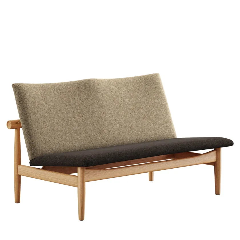 House of Finn Juhl Japan 2 pers. sofa, valnød af Finn Juhl> Sofaer
