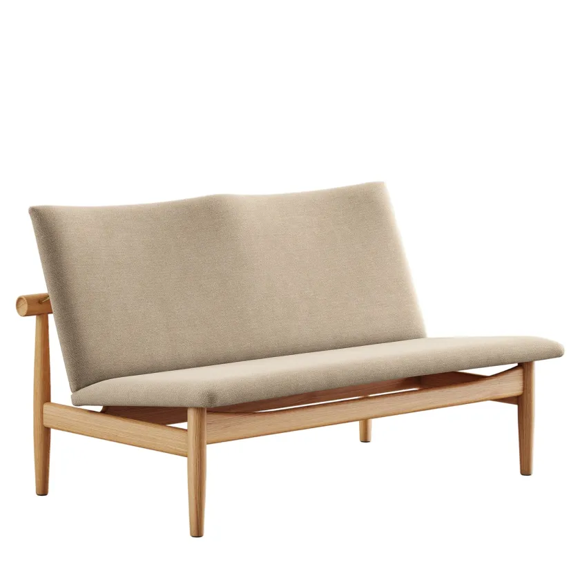 House of Finn Juhl Japan 2 pers. sofa, valnød af Finn Juhl> Sofaer