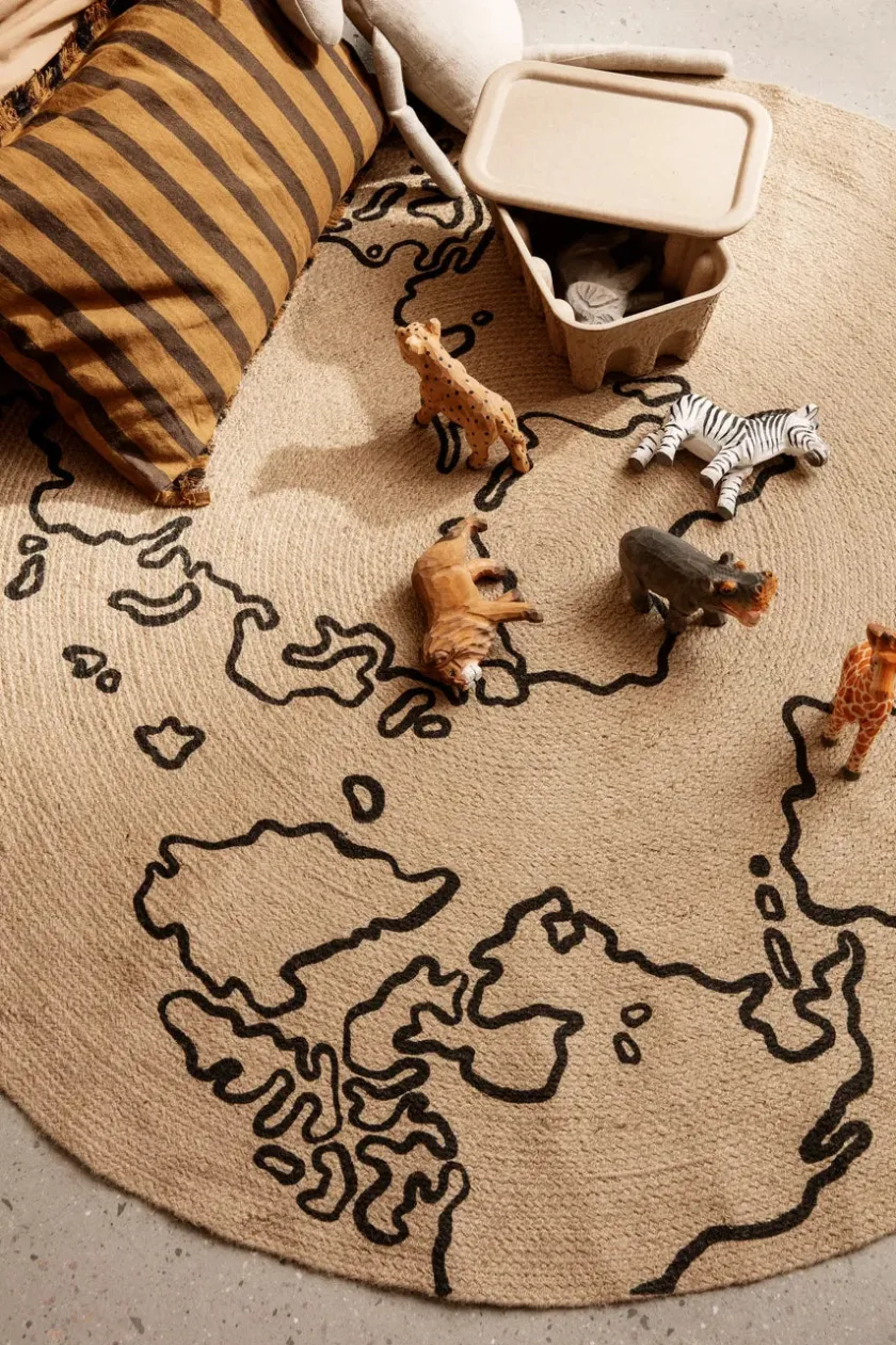 Ferm Living Jute Carpet fra> Gulvtæpper