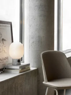 Audo Copenhagen JWDA Bordlampe, hvid marmor fra><noscript><img width=
