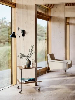 Fritz Hansen Kaiser Idell 6559-W væglampe fra> Væglamper|Spots