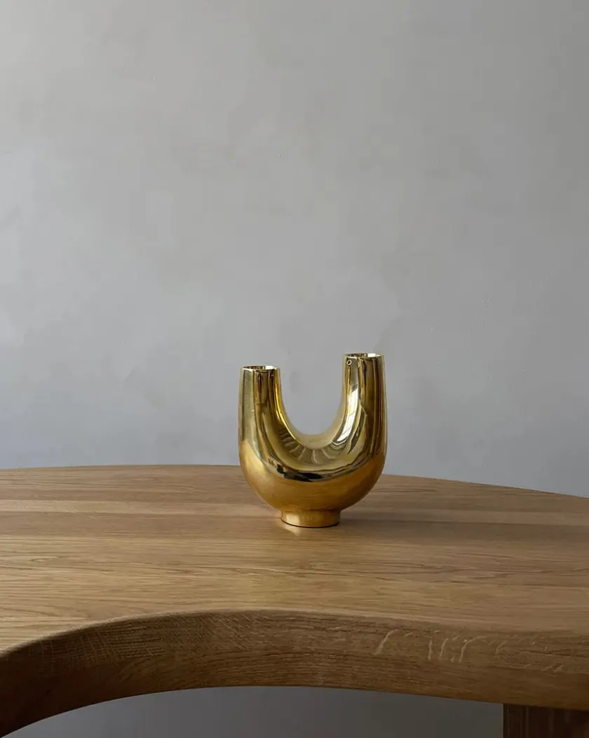Hein Studio Kazumi Vase, silver fra> Vaser
