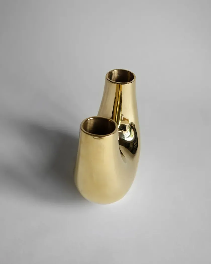 Hein Studio Kazumi Vase, silver fra> Vaser