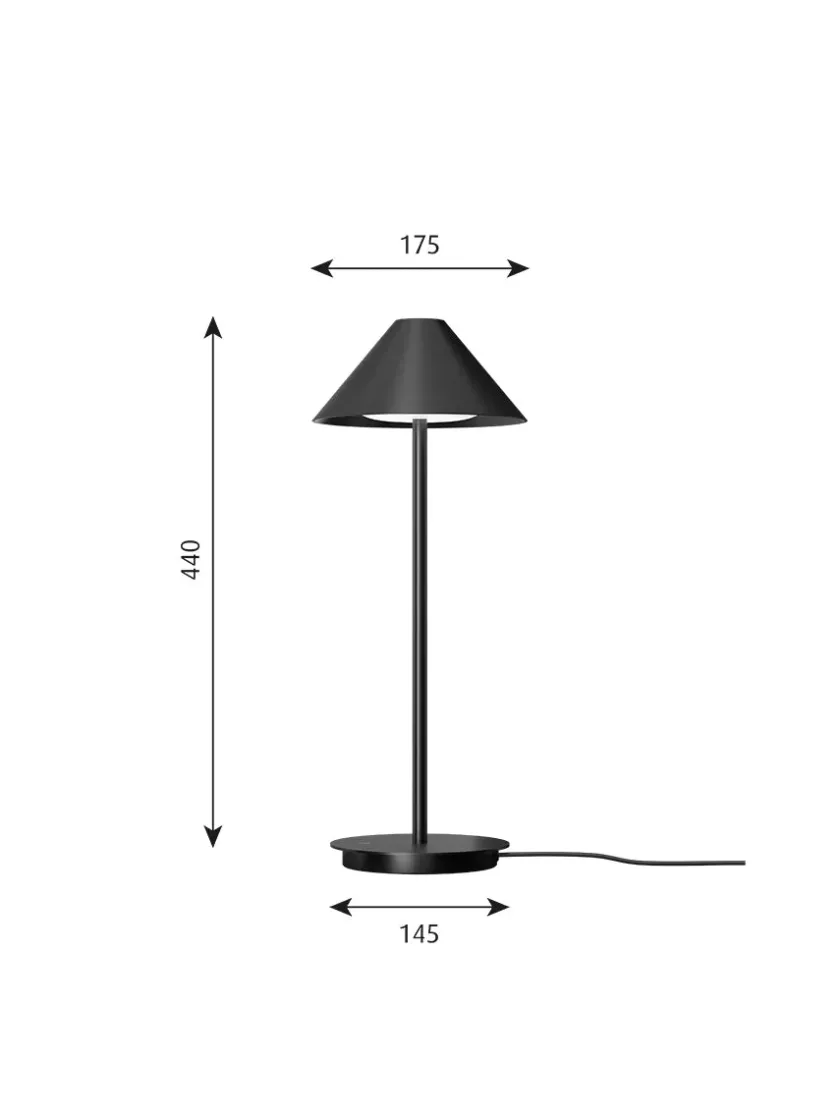 Louis Poulsen Keglen Bordlampe fra> Spots