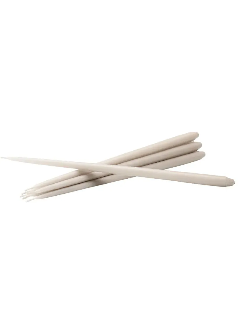 STOFF Nagel Kertelys til Nagel Lysestage, soft brown fra> Stearinlys|Lysestager