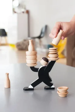Kikkerland Don't Tip The Waiter, stacking game><noscript><img width=