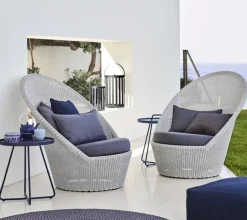 Cane-line Kingston Solstol med hjul fra><noscript><img width=