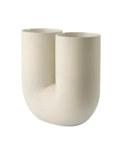 Muuto Kink Vase H 39 cm, sand fra> Vaser