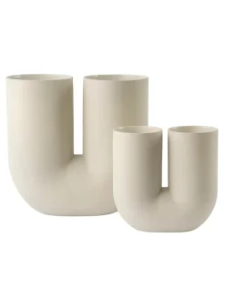 Muuto Kink Vase H 39 cm, sand fra><noscript><img width=
