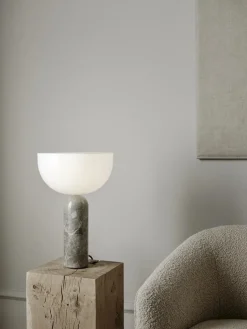 New Works Kizu Bordlampe Large, Grey Marble fra><noscript><img width=